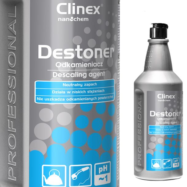 Koncentrat silny odkamieniacz do urządzeń gastronomicznych CLINEX Destoner