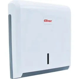 podajnik-do-recznikow-skladanych-cliver-bialo-szary-cliver