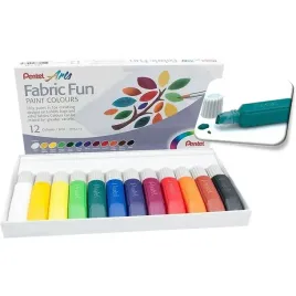 farby-do-tkanin-pentel-fabric-fan-12-kolorow-pentel