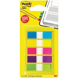 zakladki-post-it-11-9x43-1mm-5-kolorow-5x20-post-it