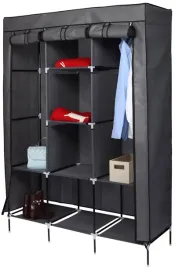 garderoba-tekstylna-127x45x172-cm-ciemnoszara-saska-garden