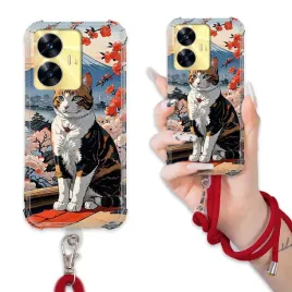 etui-do-realme-c55-antishock-case-czerwona-smycz-motyw-japan-japonia-mix-wz