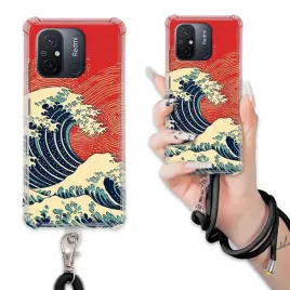 etui-do-xiaomi-redmi-12c-antishock-case-czarna-smycz-motyw-japan-japonia-wz