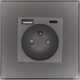 gniazdo-z-bolcem-szklane-szare-podwojna-ladowarka-usb-2-4a-typ-a-c-miuun