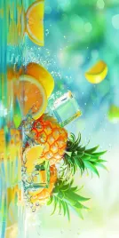 recznik-plazowy-kapielowy-70x140-summer-szybkoschnacy-lato-ananas-h106