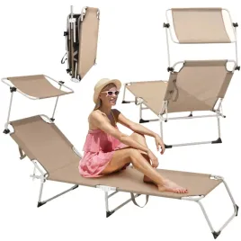 lezanka-ogrodowa-z-daszkiem-skladana-lezak-turystyczny-regulowany-pozycje