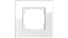 gira-ramka-pojedyncza-gira-esprit-szklo-biale