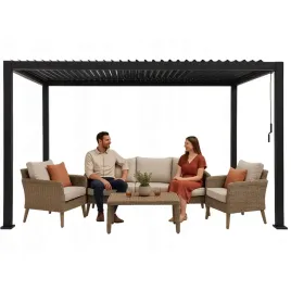 pergola-ogrodowa-3x4m-regulowany-dach-lamelowy-antracyt-tarasowa-aluminiowa