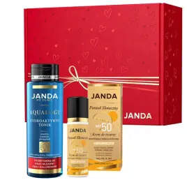 janda-krem-do-opalania-parasol-sloneczny-spf50-tonik-pudelko-prezentowe