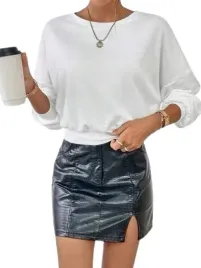 shein-bluza-biala-gladka-z-wiazaniem-casual-36-ljw