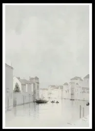 plakat-na-sciane-do-salonu-krajobraz-wenecji-zaglowka-neutral-70x50cm
