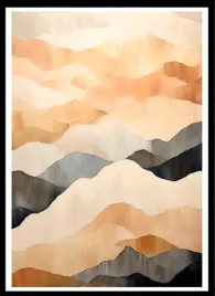 plakat-na-sciane-do-salonu-pastelowe-szczyty-gor-w-chmurach-barwy-70x50cm