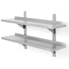 polka-wiszaca-przestawna-z-dwiema-konsolami-nierdzewna-podwojna-100x40-cm-