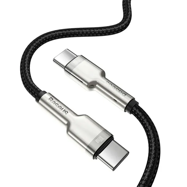 przewod-kabel-usb-c-usb-c-cafule-metal-data-power-delivery-100w-2m-czar-kolor-czarny
