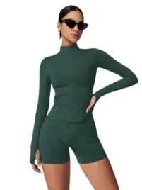 shein-damska-zielona-bluza-na-co-dzien-na-zamek-l-lyi