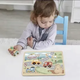 puzzle-dzwiekowe-drewniane-ukladanka-interaktywna-dopasuj-pojazdy-tooky-toy