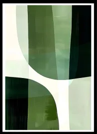 plakat-na-sciane-do-salonu-szmaragdowe-linie-i-plamy-dodatki-czerni-70x50cm