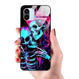 etui-do-xiaomi-redmi-a2-glass-mocne-mroczne-czaszki-i-szkielety-mix-wzorow