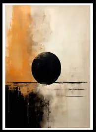 plakat-na-sciane-do-salonu-mroczne-kolo-czarne-jezioro-barwy-70x50cm