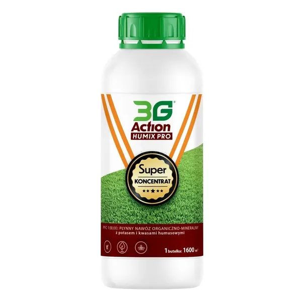 Nawóz 3G Action HUMIX PRO 1L Piękny Bujny Zdrowy Trawnik Odporny na suszę