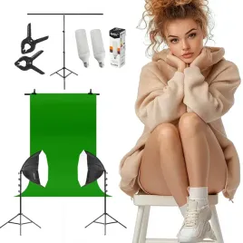 zestaw-do-zdjec-2x-lampa-softbox-octa-90cm-85w-tlo-greenscreen-stelaz