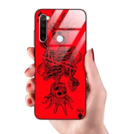 etui-do-xiaomi-redmi-note-8t-glass-pancerne-czaszki-i-szkielety-mix-wzorow
