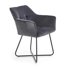 krzeslo-loftowe-k377-velvet-ciemnoszare-halmar