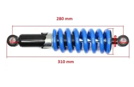 amortyzator-tyl-cross-125-niebieski-hb-28cm