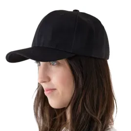 czarna-czapka-z-daszkiem-klasyczna-bejsbolowka-unisex-regulowana-sportowa