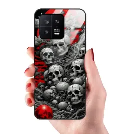 etui-do-xiaomi-13-glass-pancerne-mroczne-czaszki-i-szkielety-wiele-wzorow