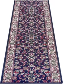 chodnik-80x250cmtradycyjny-wzor-do-przedpokoju-korytarzagranatowo-kremowy