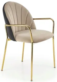 krzeslo-glamour-k500-bezowe-czarne-zlote-halmar