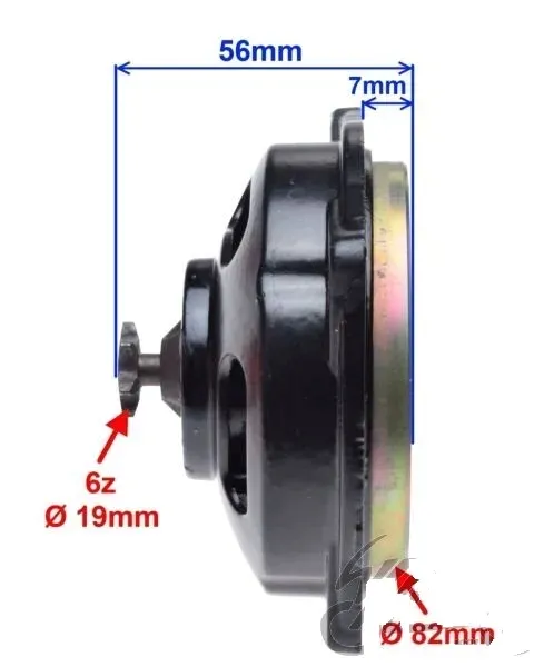 dzwon-sprzegla-mini-pocket-mini-cross-mini-atv-stan-nowy