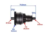 sprzeglo-bendix-do-piaggio-zip-50-2t-stan-nowy