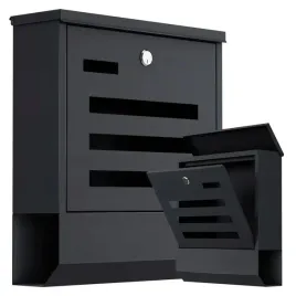 skrzynka-na-listy-gazety-poczte-ulotki-gregman-post-20-graphite