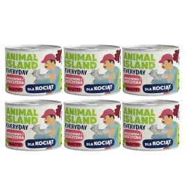 animal-island-wolowina-dziczyzna-dla-kociat-6x185g