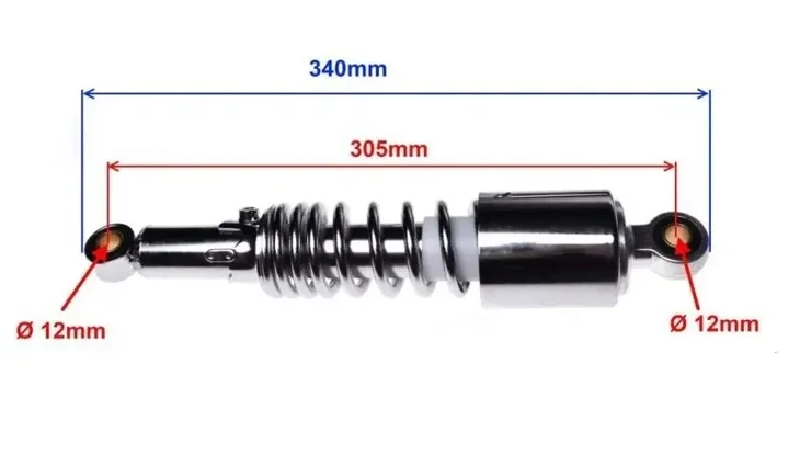 amortyzator-tyl-kpl-do-suzuki-gn125-stan-nowy