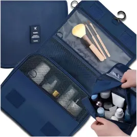 wiszaca-kosmetyczka-podrozna-rozkladana-organizer-pojemna-duza-granatowa