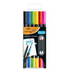 pisak-dwustronny-intensity-dual-tip-6-kol-bic