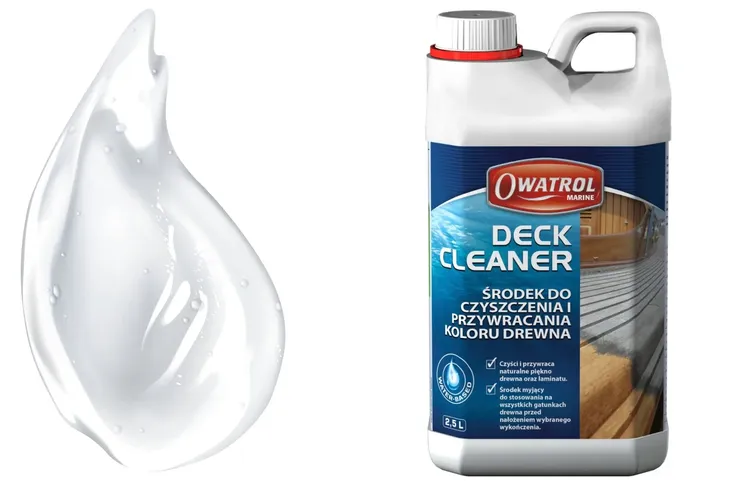 MARINE DECK CLEANER 2,5L Środek do odszarzania drewna w łodziach
