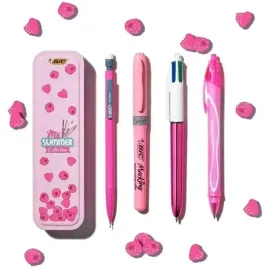 zestaw-summer-rozowy-box-4-sztuki-w-metalowym-pudelku-978219-bic-pilot