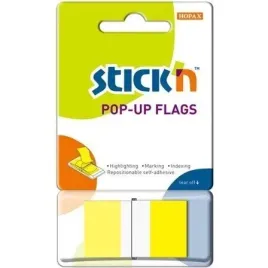 zakladki-indeksujace-45x25mm-w-podajniku-zolte-50szt-stickn-26022-stickn