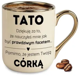 kubek-elegant-bezowy-na-dzien-ojca-na-prezent-dla-taty-od-corki-wzory