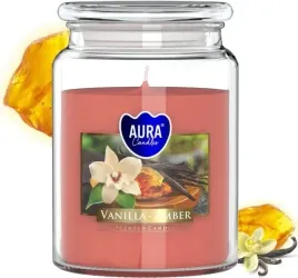 aura-swieca-zapachowa-wanilia-bursztyn-100h-snd99-355-aura