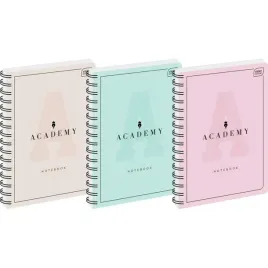 kolozeszyt-b5-100k-kratka-90g-academy-pastel-interdruk