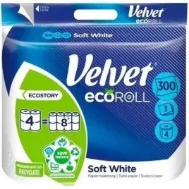 papier-toaletowy-velvet-ecoroll-bialy-3w-4rol-velvet