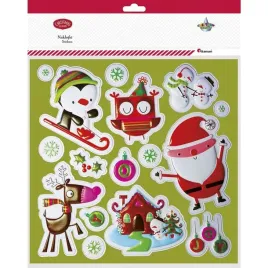 naklejki-wypukle-pingwin-sowa-mikolaj-renifer-mix-16szt-487005-titanum