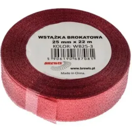 wstazka-brokatowa-czerwona-25mm-wb25-3-brewis-brewis