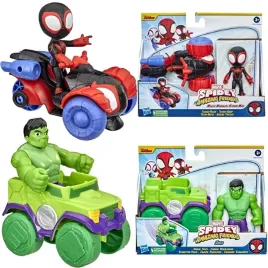marvel-spidey-i-super-kumple-zestaw-figurka-miles-morales-i-hulk-z-pojazdem