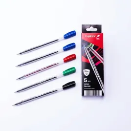 pioro-zelowe-gz-031-5szt-czarneczerwone-niebieskie-x2-zielone-eko-etu